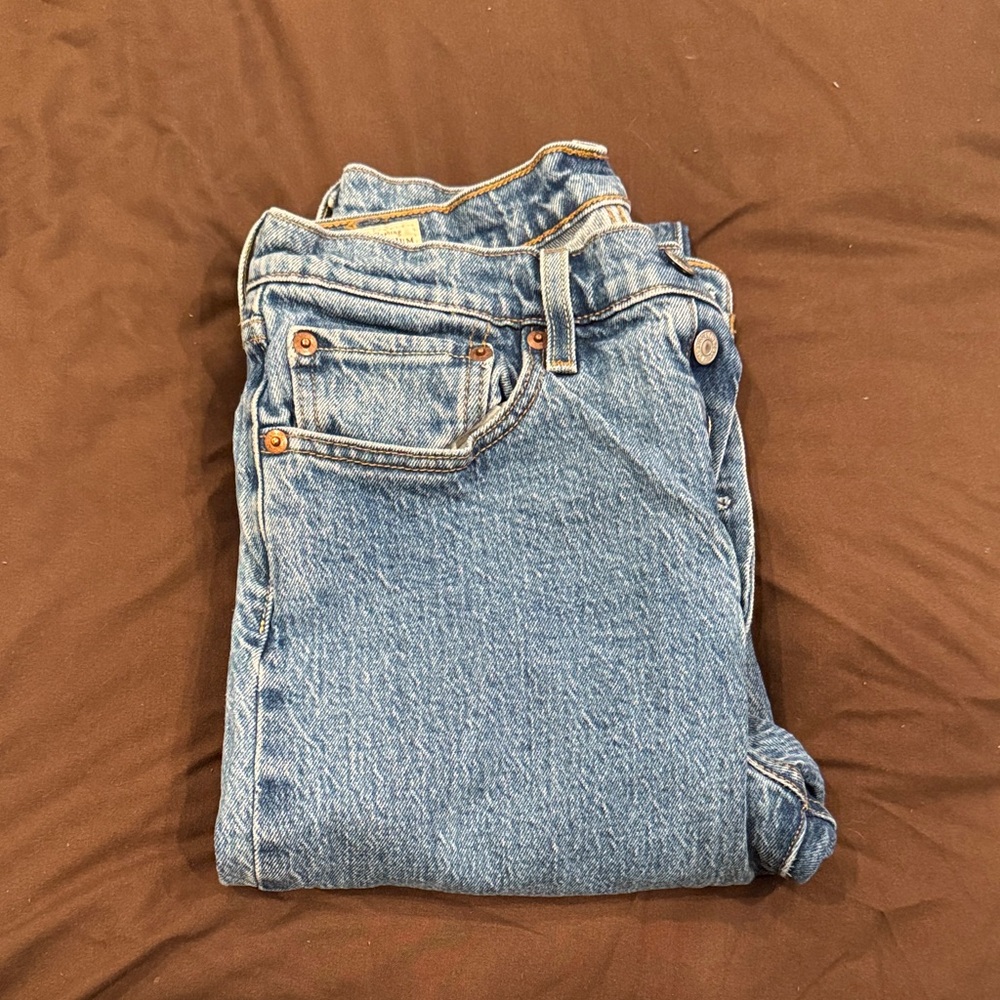 Levi's Blue Straight Leg Women's Jeans
